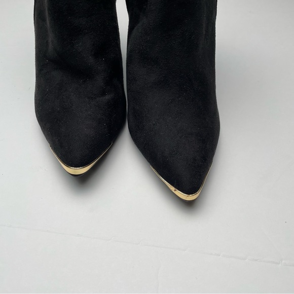 Torrid Black Faux Suede Booties - Picture 4 of 6